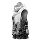 Rosa Parks Civil Rights Sleeveless Hoodie Vintage Bus American Flag And Red Roses Tribute
