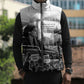 Rosa Parks Civil Rights Sleeveless Puffer Jacket Vintage Bus American Flag And Red Roses Tribute
