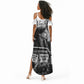 Rosa Parks Civil Rights Summer Maxi Dress Vintage Bus American Flag And Red Roses Tribute