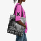 Rosa Parks Civil Rights Tote Bag Vintage Bus American Flag And Red Roses Tribute