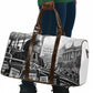 Rosa Parks Civil Rights Travel Bag Vintage Bus American Flag And Red Roses Tribute