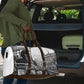 Rosa Parks Civil Rights Travel Bag Vintage Bus American Flag And Red Roses Tribute