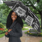 Rosa Parks Civil Rights Umbrella Vintage Bus American Flag And Red Roses Tribute