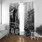 Rosa Parks Civil Rights Window Curtain Vintage Bus American Flag And Red Roses Tribute