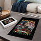 Rosa Parks Civil Rights Activist Puzzle Vintage Bus American Flag And Red Roses Tribute Art