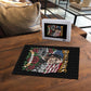 Rosa Parks Civil Rights Activist Puzzle Vintage Bus American Flag And Red Roses Tribute Art