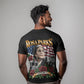 Rosa Parks Civil Rights Activist T shirt Vintage Bus American Flag And Red Roses Tribute Art