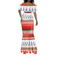 Namibia Christmas Mermaid Dress Coat of Arm National Flag Motif - African Pride