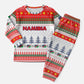 Namibia Christmas Pajama Set Coat of Arm National Flag Motif - African Pride