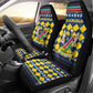 Namibia Christmas Car Seat Cover Coat of Arms and Flag Map Motif - African Pride