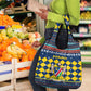Namibia Christmas Grocery Bag Coat of Arms and Flag Map Motif - African Pride