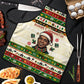 Booker T. Washington Christmas Santa Apron Black History Ugly Pixel Pattern