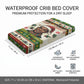 Booker T. Washington Christmas Santa Baby Bed Cover Black History Ugly Pixel Pattern