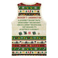 Booker T. Washington Christmas Santa Basketball Jersey Black History Ugly Pixel Pattern