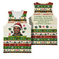 Booker T. Washington Christmas Santa Basketball Jersey Black History Ugly Pixel Pattern