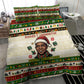 Booker T. Washington Christmas Santa Bedding Set Black History Ugly Pixel Pattern