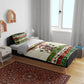 Booker T. Washington Christmas Santa Bedding Set Black History Ugly Pixel Pattern