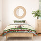 Booker T. Washington Christmas Santa Bedding Set Black History Ugly Pixel Pattern