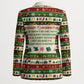 Booker T. Washington Christmas Santa Blazer Black History Ugly Pixel Pattern