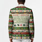 Booker T. Washington Christmas Santa Blazer Black History Ugly Pixel Pattern