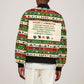 Booker T. Washington Christmas Santa Bomber Jacket Black History Ugly Pixel Pattern