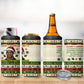 Booker T. Washington Christmas Santa 4 in 1 Can Cooler Tumbler Black History Ugly Pixel Pattern