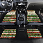 Booker T. Washington Christmas Santa Car Mats Black History Ugly Pixel Pattern