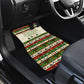 Booker T. Washington Christmas Santa Car Mats Black History Ugly Pixel Pattern