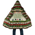 Booker T. Washington Christmas Santa Cloak Black History Ugly Pixel Pattern