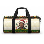 Booker T. Washington Christmas Santa Duffle Bag Black History Ugly Pixel Pattern
