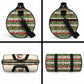 Booker T. Washington Christmas Santa Duffle Bag Black History Ugly Pixel Pattern