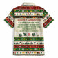 Booker T. Washington Christmas Santa Hawaiian Shirt Black History Ugly Pixel Pattern