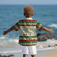 Booker T. Washington Christmas Santa Kid Hawaiian Shirt Black History Ugly Pixel Pattern