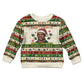 Booker T. Washington Christmas Santa Kid Ugly Christmas Sweater Black History Ugly Pixel Pattern