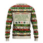 Booker T. Washington Christmas Santa Ugly Christmas Sweater Black History Ugly Pixel Pattern