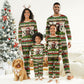 Booker T. Washington Christmas Santa Christmas Pajama Set Black History Ugly Pixel Pattern