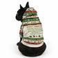 Booker T. Washington Christmas Santa Pet Hoodie Black History Ugly Pixel Pattern