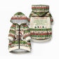 Booker T. Washington Christmas Santa Pet Hoodie Black History Ugly Pixel Pattern