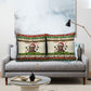 Booker T. Washington Christmas Santa Pillow Cover Black History Ugly Pixel Pattern