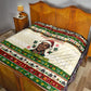 Booker T. Washington Christmas Santa Quilt Black History Ugly Pixel Pattern