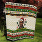 Booker T. Washington Christmas Santa Quilt Black History Ugly Pixel Pattern
