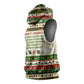 Booker T. Washington Christmas Santa Sleeveless Hoodie Black History Ugly Pixel Pattern