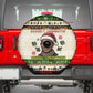 Booker T. Washington Christmas Santa Spare Tire Cover Black History Ugly Pixel Pattern
