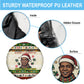 Booker T. Washington Christmas Santa Spare Tire Cover Black History Ugly Pixel Pattern