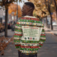 Booker T. Washington Christmas Santa Sweatshirt Black History Ugly Pixel Pattern