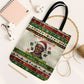 Booker T. Washington Christmas Santa Tote Bag Black History Ugly Pixel Pattern