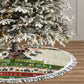 Booker T. Washington Christmas Santa Tree Skirt Black History Ugly Pixel Pattern