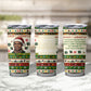 Booker T. Washington Christmas Santa Tumbler Cup Black History Ugly Pixel Pattern