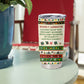 Booker T. Washington Christmas Santa Tumbler Cup Black History Ugly Pixel Pattern