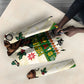 Booker T. Washington Christmas Santa Umbrella Black History Ugly Pixel Pattern